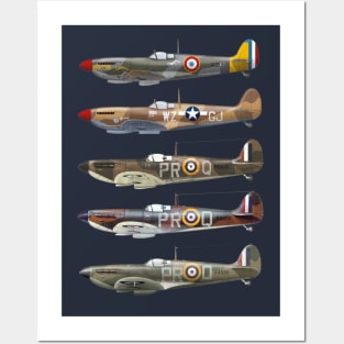 Supermarine Spitfire is a British fighter aircraft Posters and Art